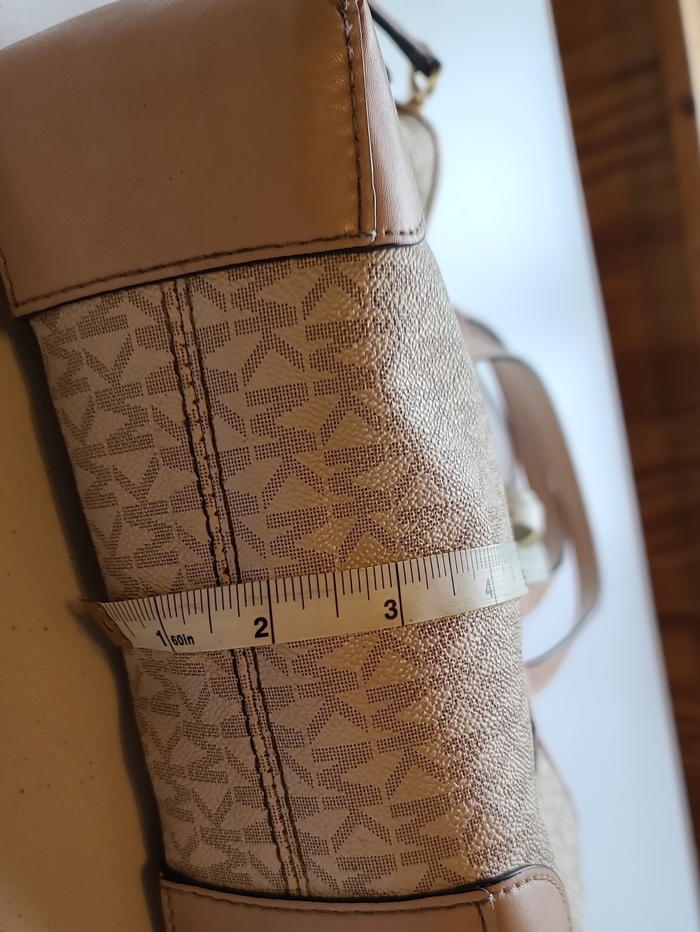 Michael Kors Pink Logo Tote Bag - Picture 12 of 13